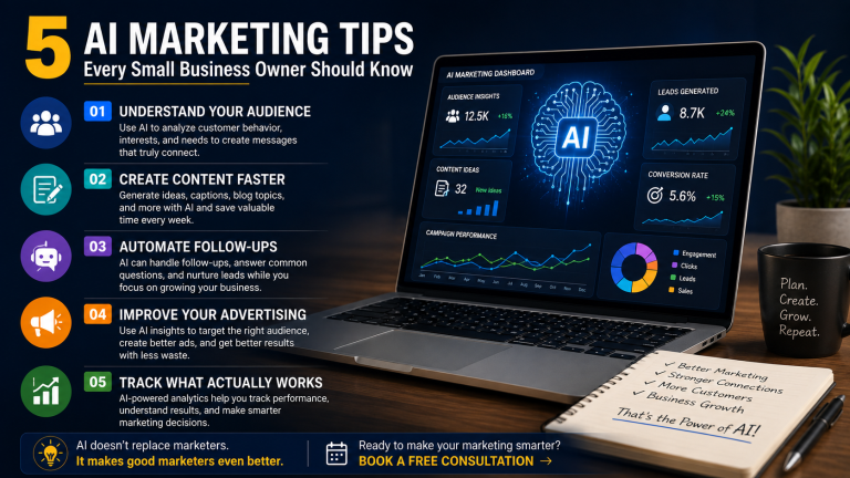 5 AI Marketing Tips Every Small Business Owner Should Know